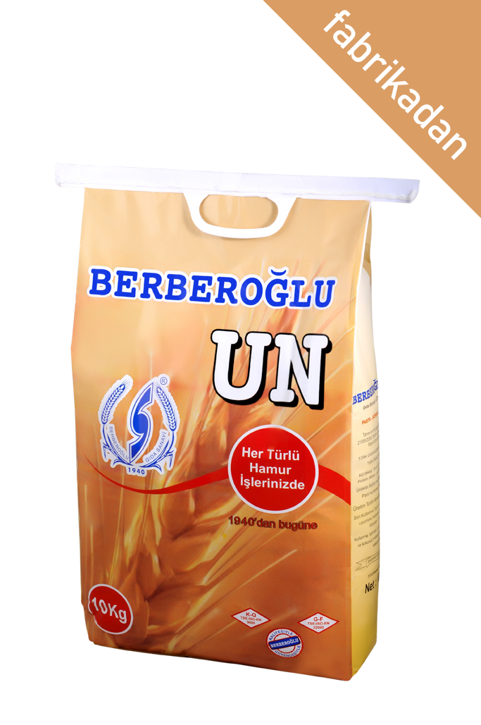 BERBEROĞLU Pasta, Börek, Çöreklik Un 10 Kg (Kraft Torba)