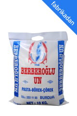 BERBEROĞLU Pasta, Börek, Çöreklik Un 10 Kg (Polipropilen Çuval)