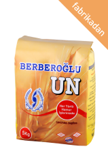 BERBEROĞLU Pasta, Börek, Çöreklik Un 5 Kg (Kraft Torba)