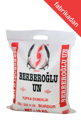 BERBEROĞLU    Yufkalık, Bazlamalık Un 10 Kg (Polipropilen Çuval)