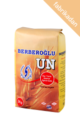 BERBEROĞLU Pasta, Börek, Çöreklik Un 2 Kg (Kraft Torba)